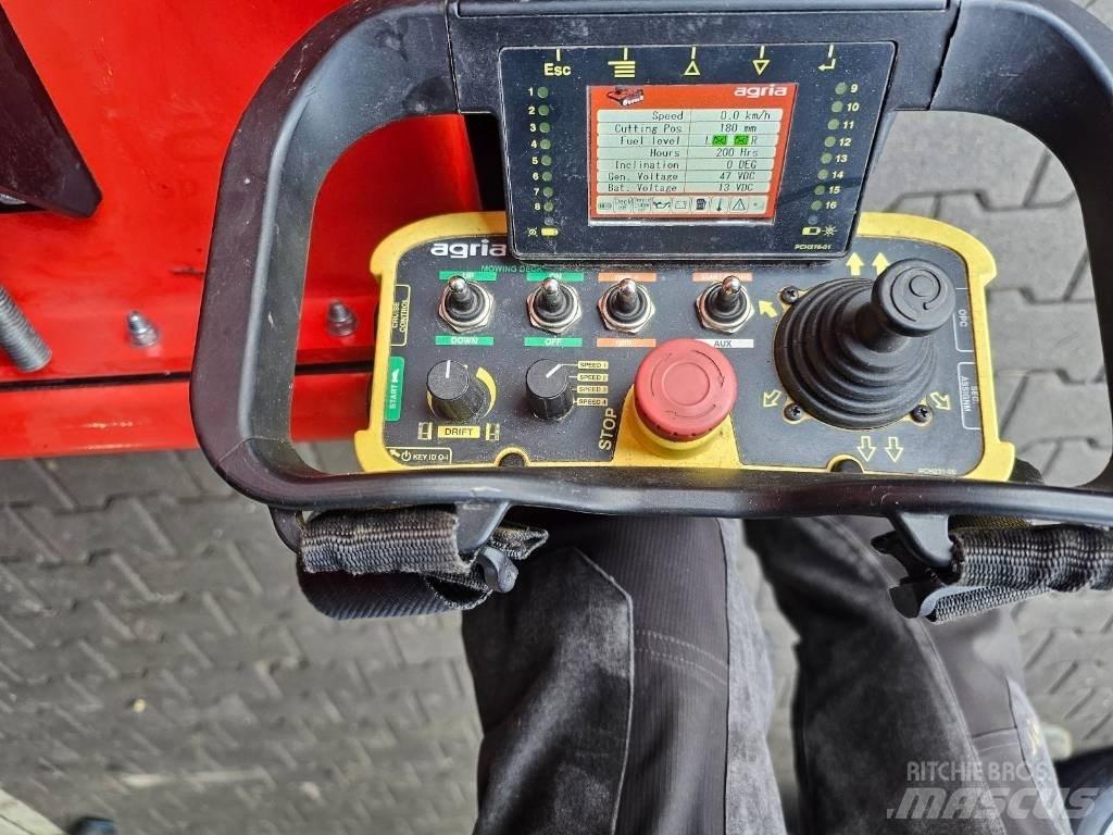 Agria 9600-112 Χορτοκοπτικά επιβίβασης και έλξης