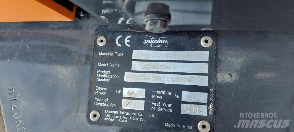 Develon Excavator Εκσκαφείς με ερπύστριες
