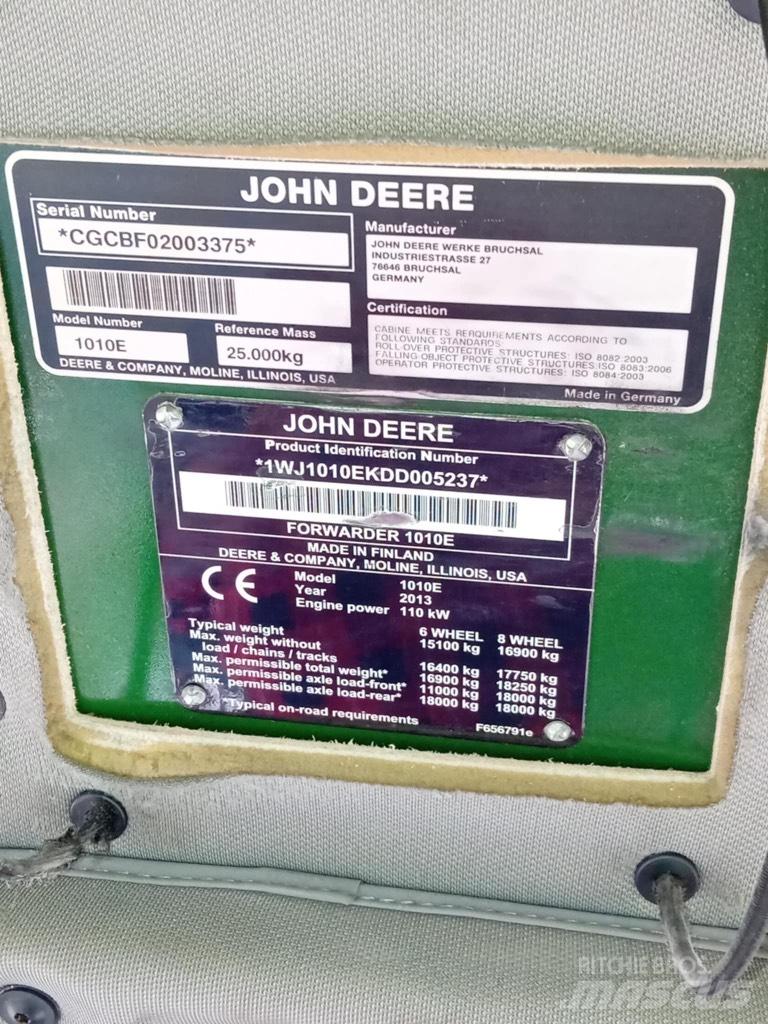 John Deere 1010 E Μεταφορείς ξυλείας