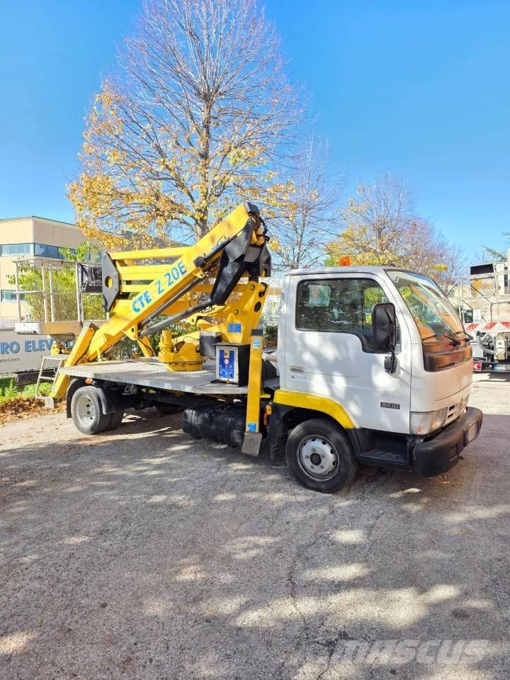 CTE ZED 20 Εναέριες πλατφόρμες τοποθετημένες σε φορτηγό