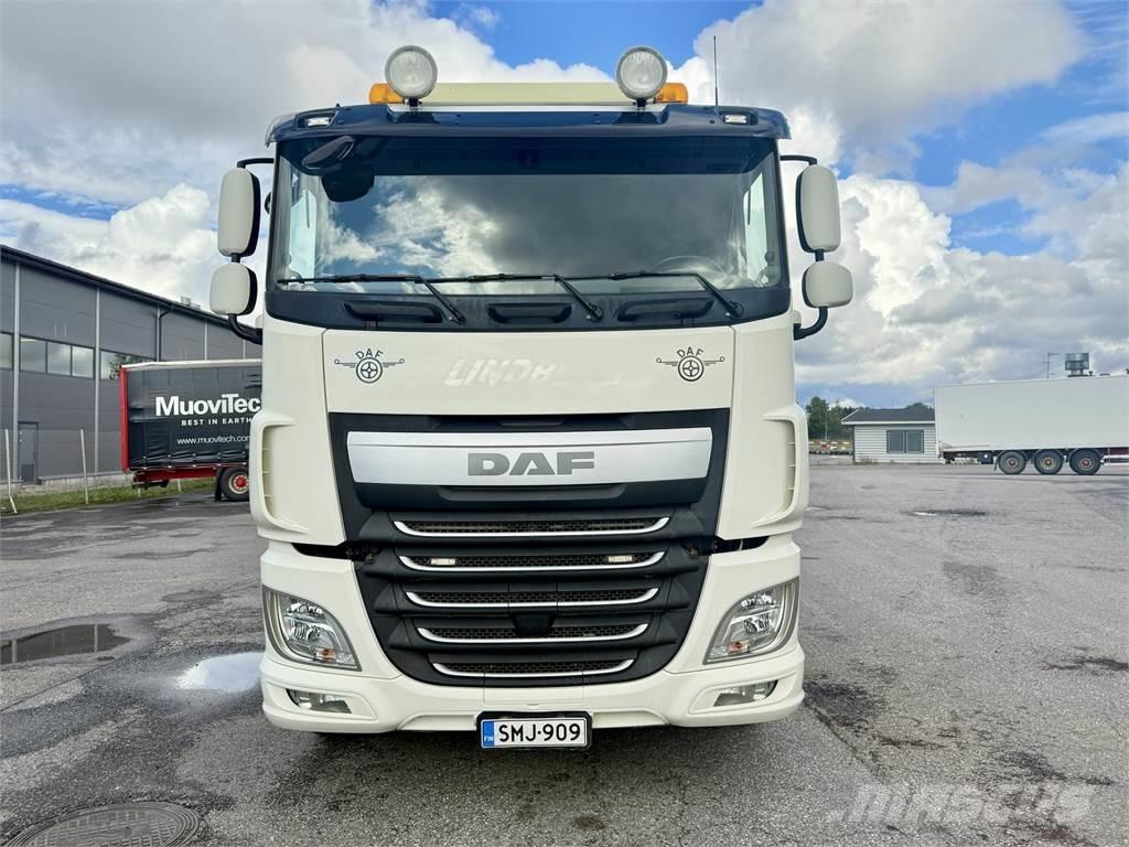 DAF XF 510 6X2 FAN Φορτηγά ανατροπή με γάντζο