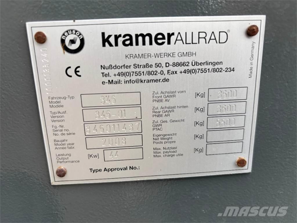 Kramer 750 Φορτωτές με λάστιχα (Τροχοφόροι)
