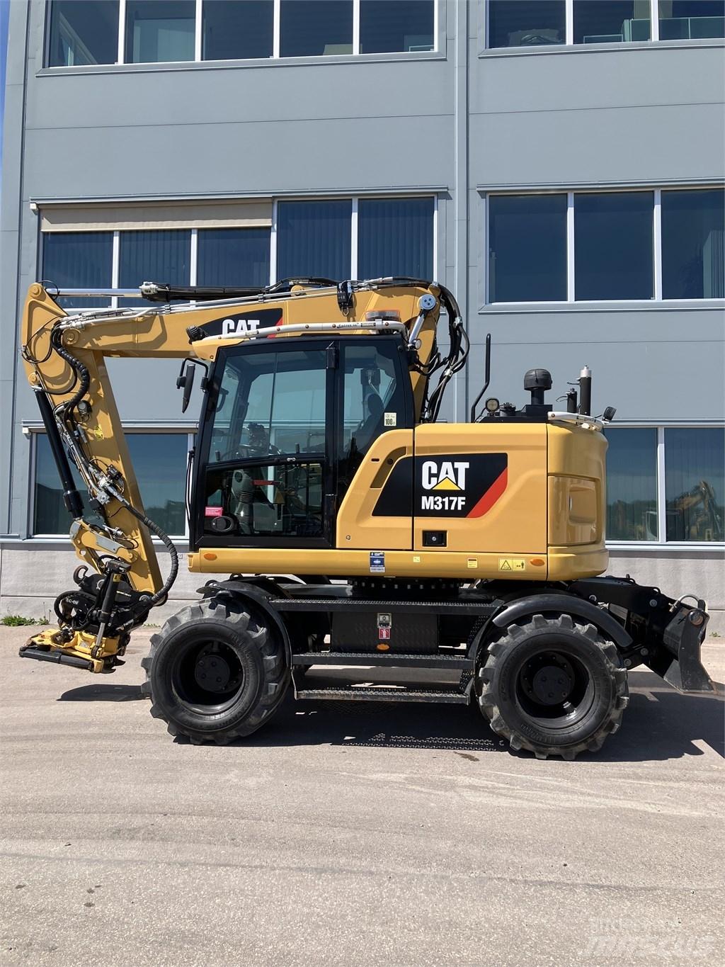 CAT 317 F Εκσκαφείς με τροχούς - λάστιχα