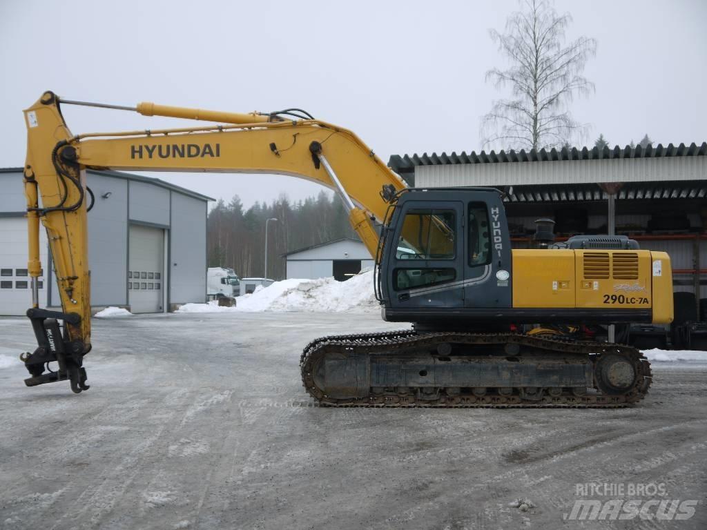 Hyundai R 290 LC-7A Εκσκαφείς με ερπύστριες