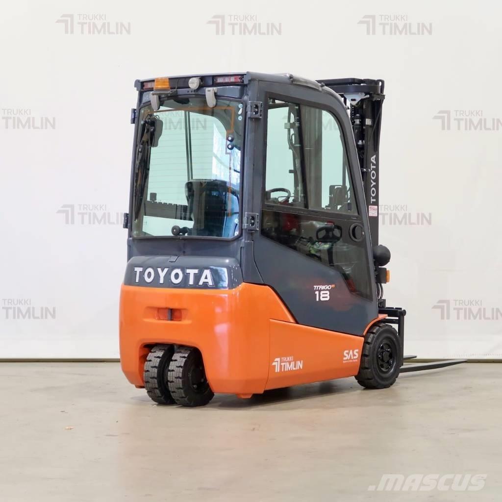 Toyota 8FBE18T Ηλεκτρικά περονοφόρα ανυψωτικά κλαρκ