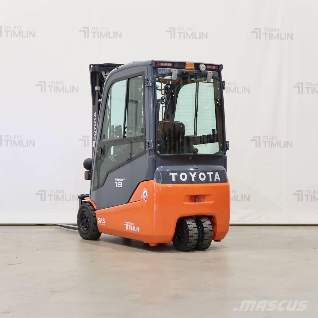 Toyota 8FBE18T Ηλεκτρικά περονοφόρα ανυψωτικά κλαρκ