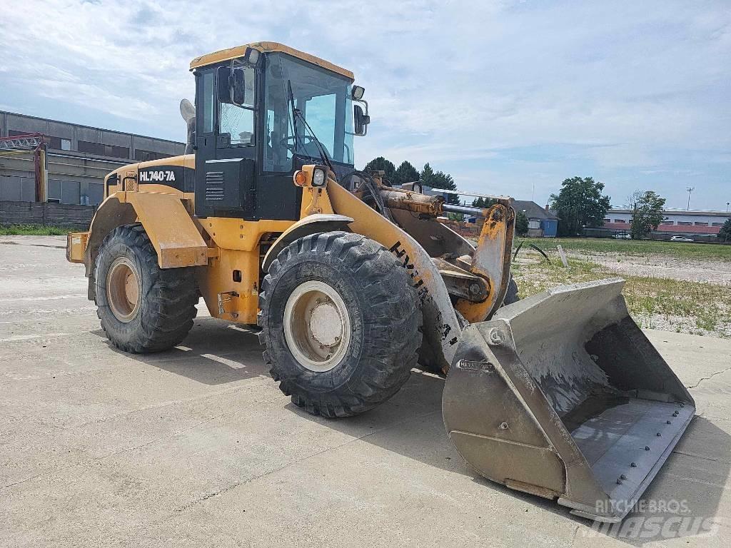 Hyundai HL 740-7 A Φορτωτές με λάστιχα (Τροχοφόροι)
