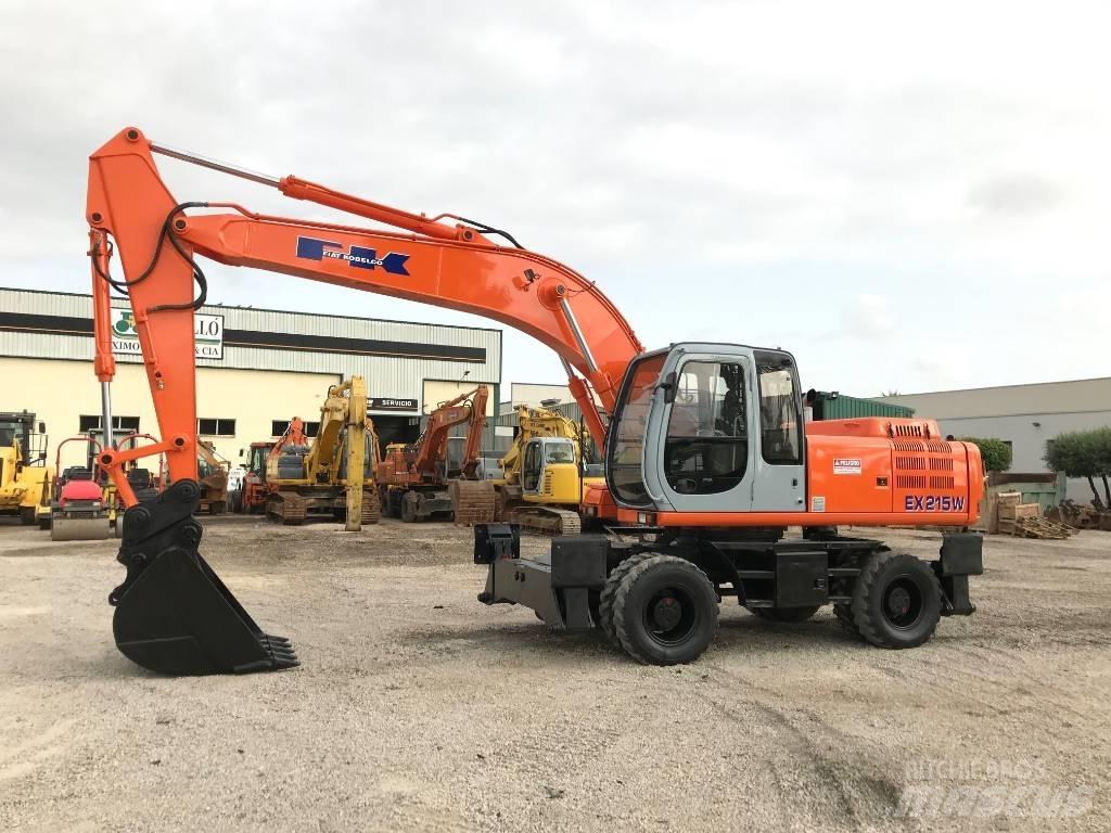 Fiat-Kobelco EX215W Εκσκαφείς με τροχούς - λάστιχα