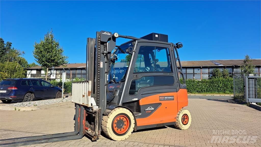 Linde E50HL Ηλεκτρικά περονοφόρα ανυψωτικά κλαρκ