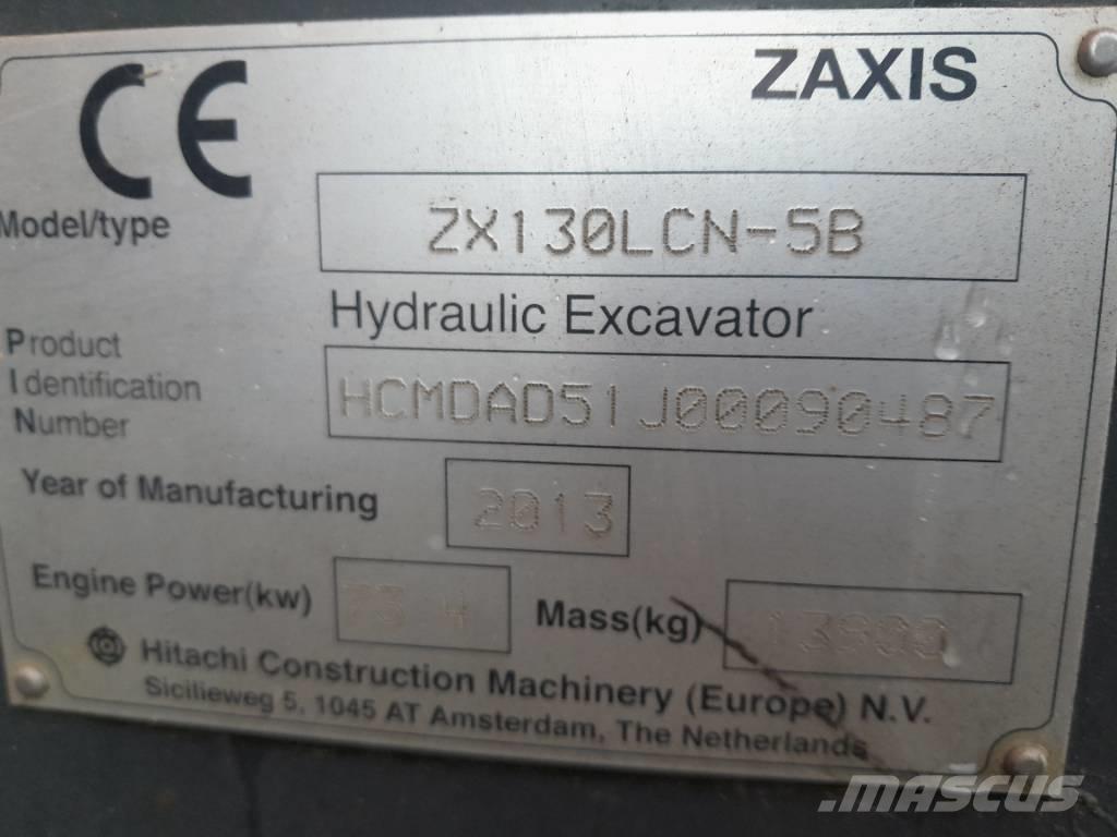 Hitachi Zaxis 130-5 Εκσκαφείς με ερπύστριες