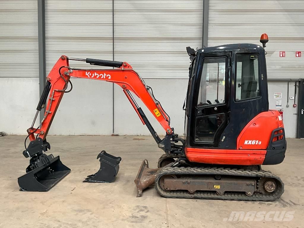 Kubota KX 61-3 Εκσκαφάκι (διαβολάκι) < 7t