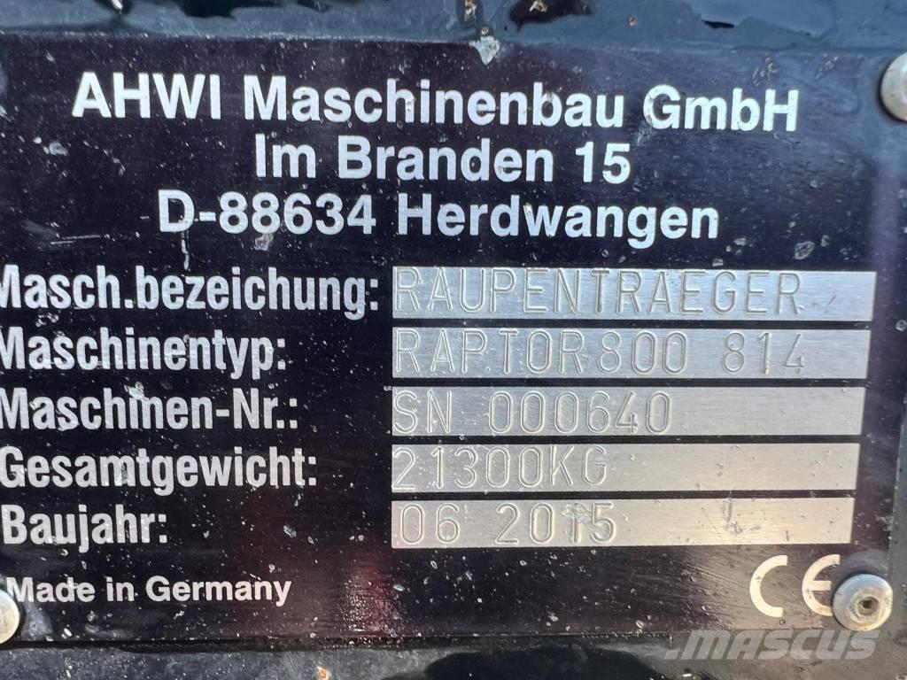 Prinoth Raptor 800 Καταστροφέας κλαδιών