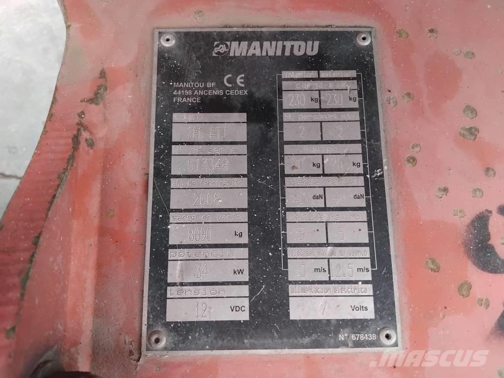 Manitou 180ATJ Ανυψωτήρες με αρθρωτό βραχίονα
