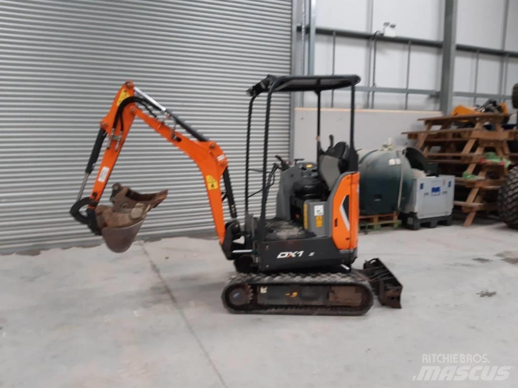 Doosan DX17Z Εκσκαφάκι (διαβολάκι) < 7t