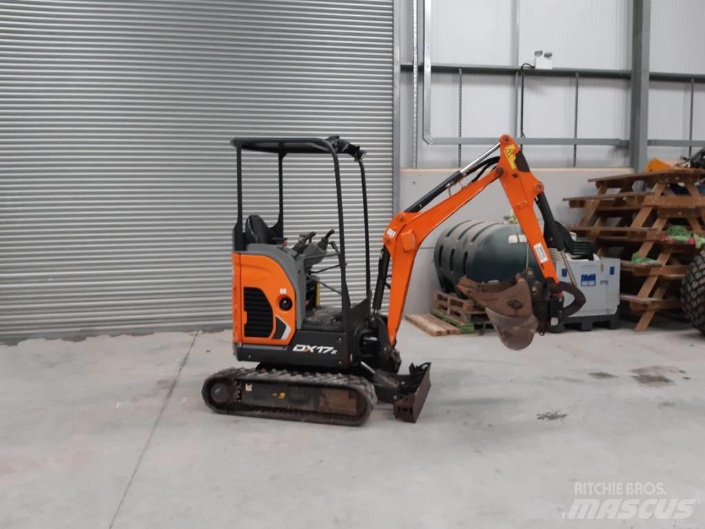 Doosan DX17Z Εκσκαφάκι (διαβολάκι) < 7t