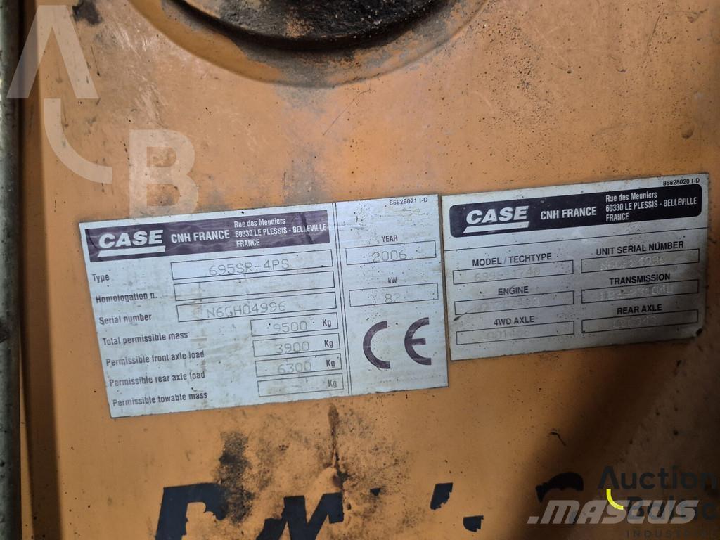 CASE 695 SR-4 PS Εκσκαφείς Φορτωτές τύπου JCB
