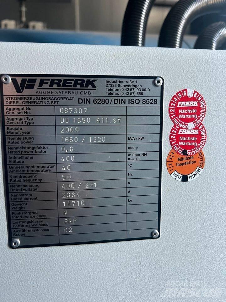 MTU 1650 KVA Γεννήτριες ντίζελ
