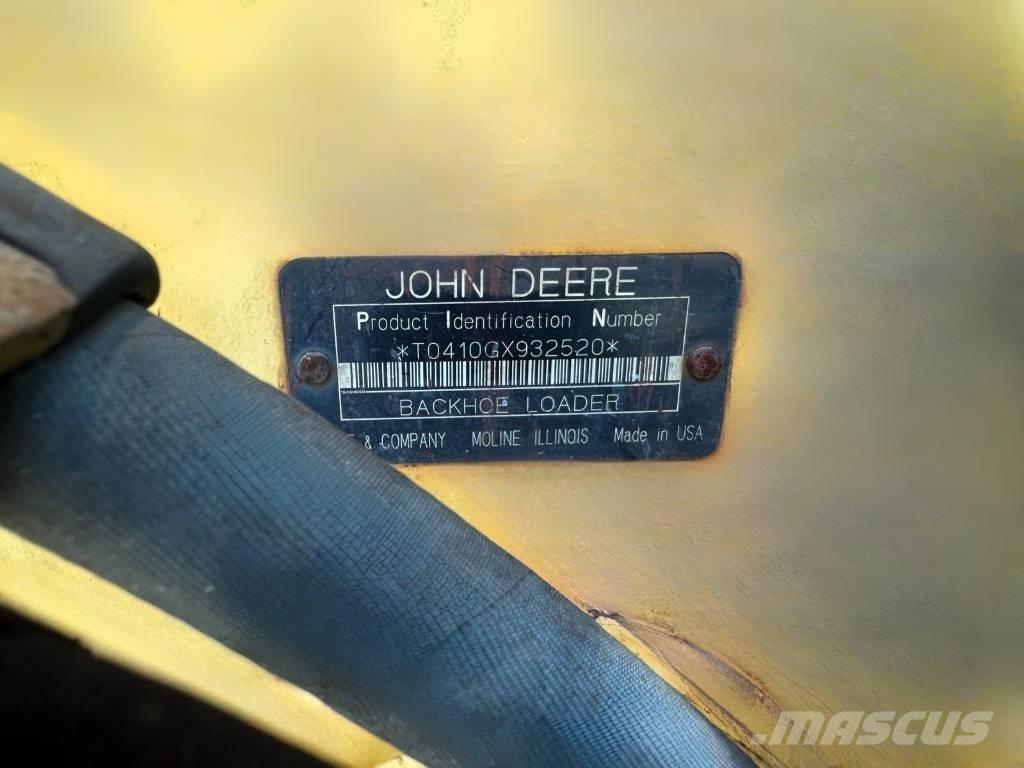 John Deere 410 G Εκσκαφείς Φορτωτές τύπου JCB