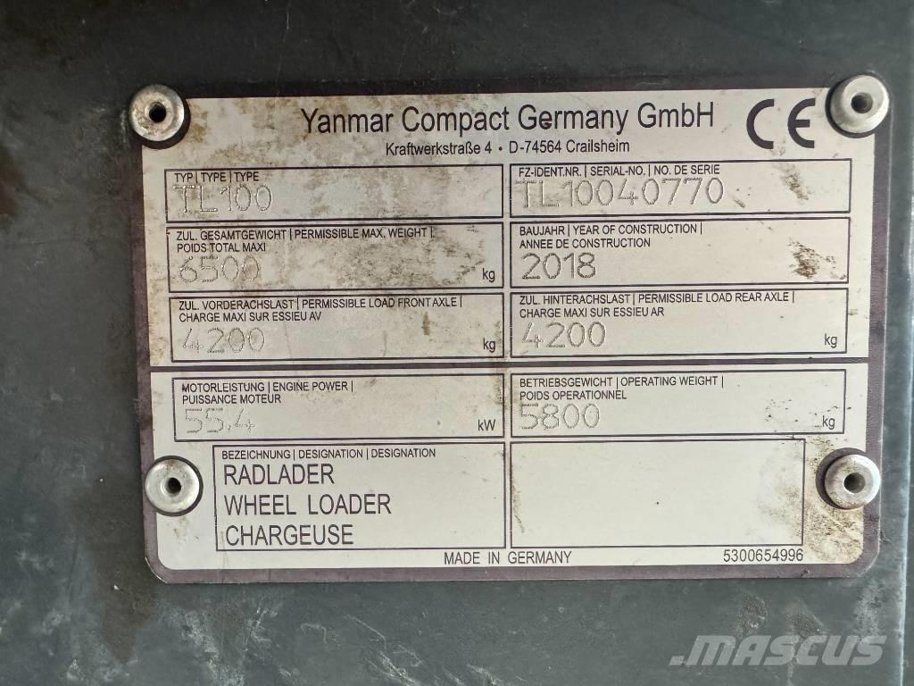 Terex Schaeff TL100 Φορτωτές με λάστιχα (Τροχοφόροι)