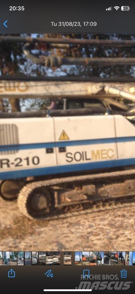 Soil mec R 210. Cfa Άλλος εξοπλισμός γεώτρησης