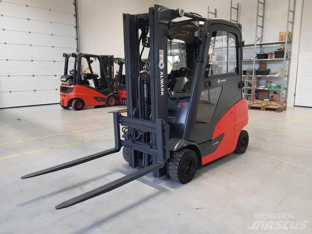 Linde H16D Πετρελαιοκίνητα Κλαρκ