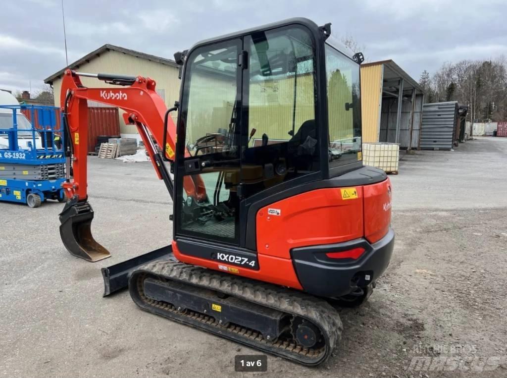 Kubota KX 027 Εκσκαφάκι (διαβολάκι) < 7t