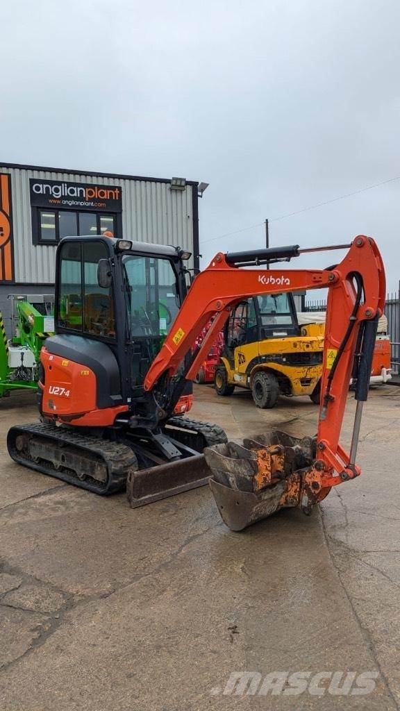 Kubota U 27-4 Εκσκαφάκι (διαβολάκι) < 7t