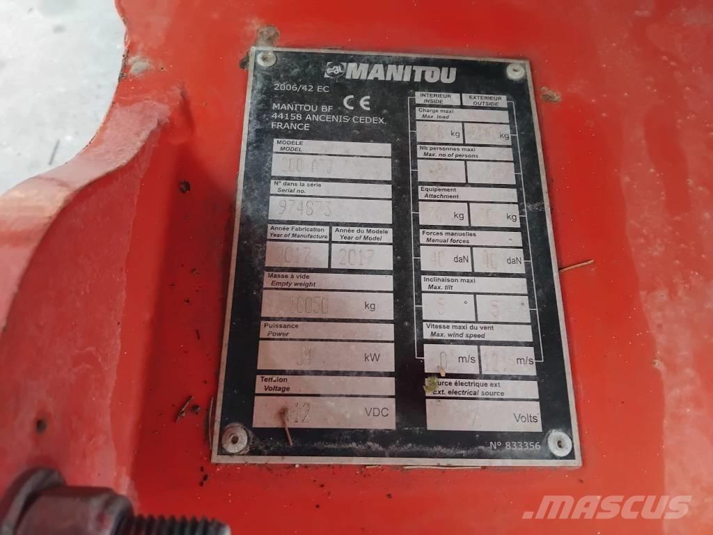 Manitou 200 ATJ Ανυψωτήρες με αρθρωτό βραχίονα