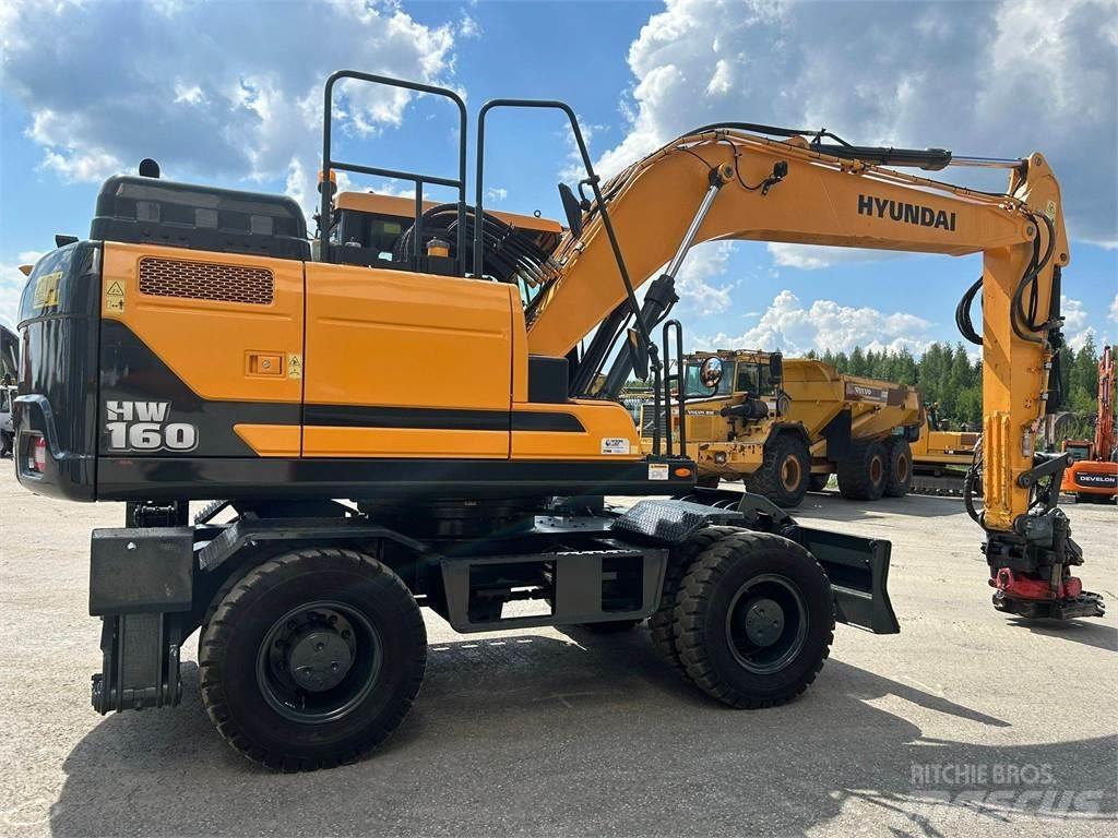 Hyundai HW160 Εκσκαφείς με τροχούς - λάστιχα