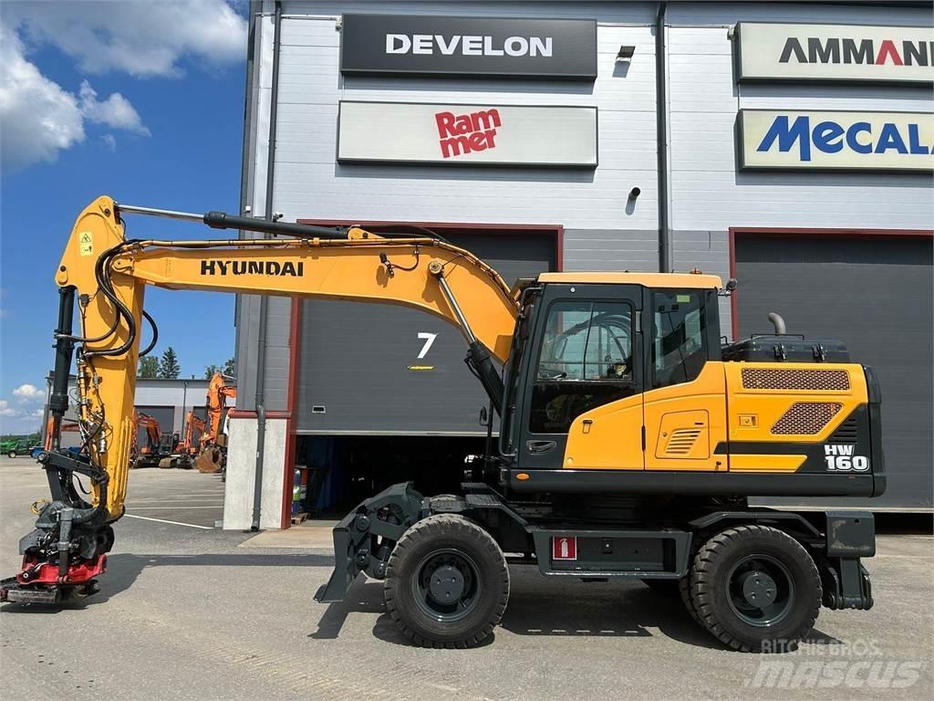 Hyundai HW160 Εκσκαφείς με τροχούς - λάστιχα