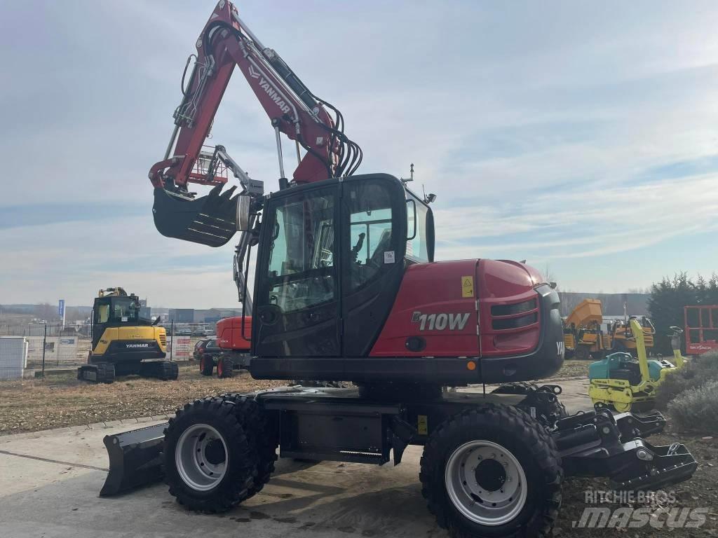 Yanmar B110W Εκσκαφείς με τροχούς - λάστιχα