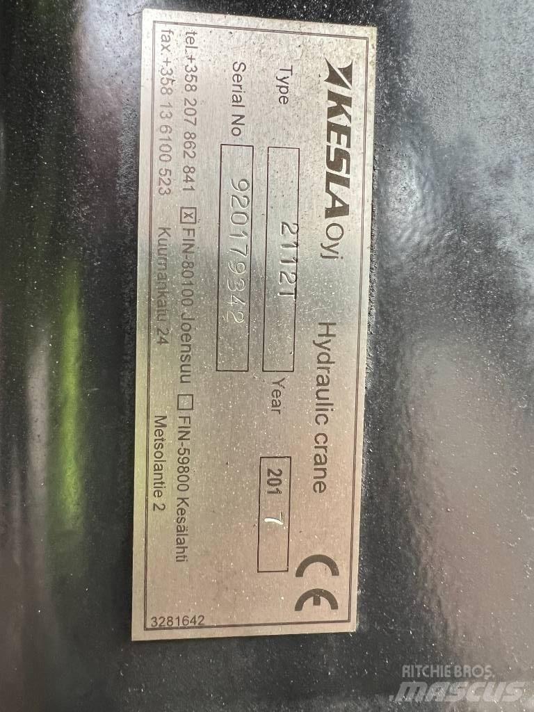Kesla 2112T Γερανοί ξυλείας