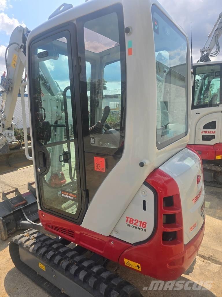 Takeuchi TB 216 A Εκσκαφάκι (διαβολάκι) < 7t