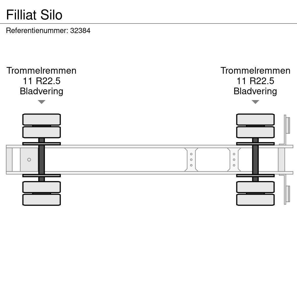  FILLIAT Silo Ημιρυμούλκες βυτίων