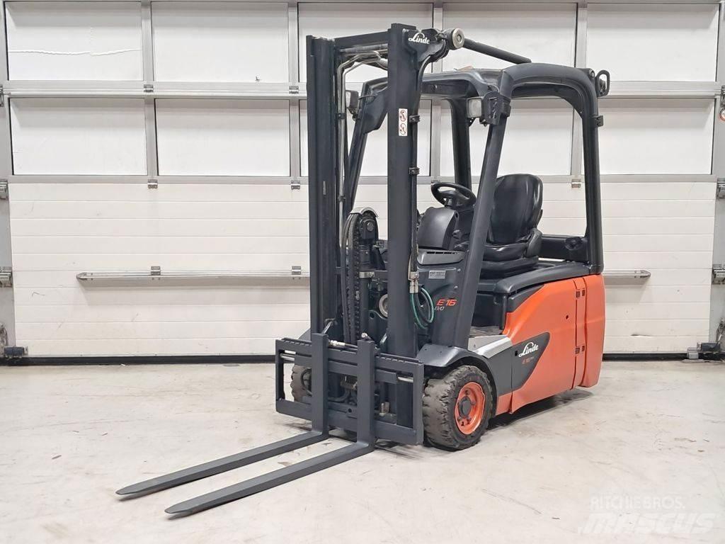 Linde E16-02 Ηλεκτρικά περονοφόρα ανυψωτικά κλαρκ