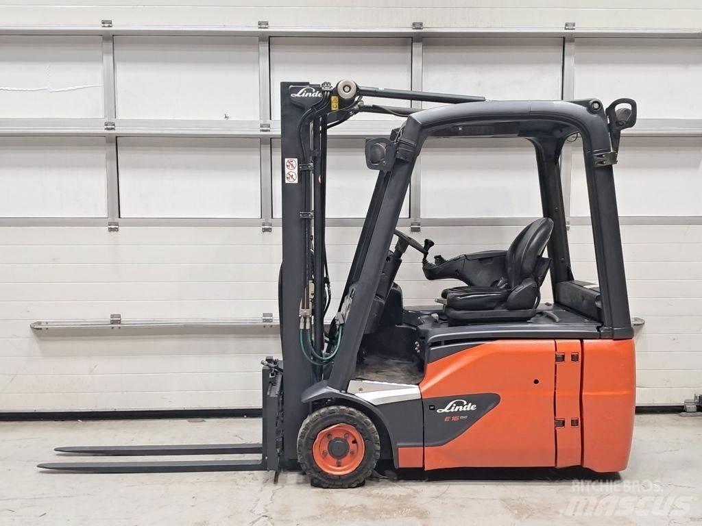 Linde E16-02 Ηλεκτρικά περονοφόρα ανυψωτικά κλαρκ