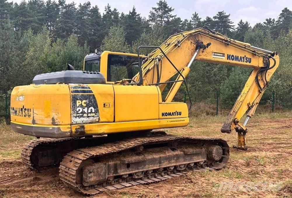 Komatsu PC 210 LC Εκσκαφείς με ερπύστριες