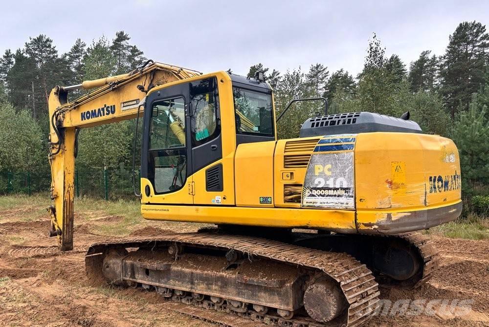 Komatsu PC 210 LC Εκσκαφείς με ερπύστριες