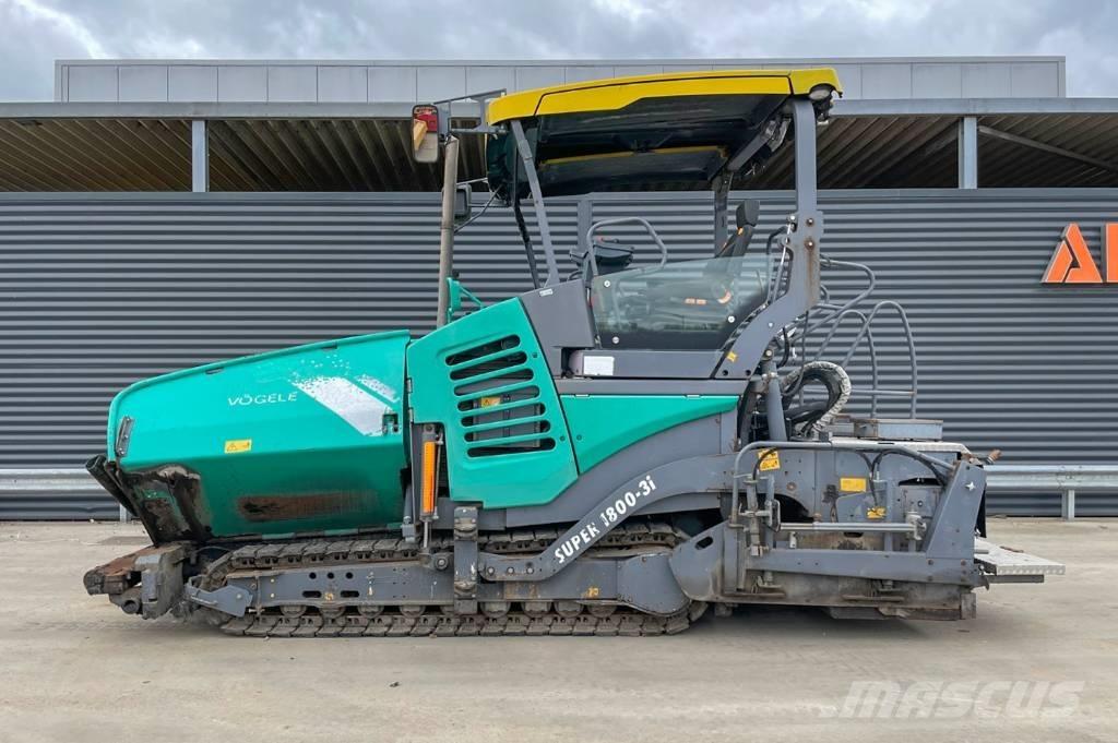 Vögele SUPER 1800-3I Επίστρωση ασφάλτου