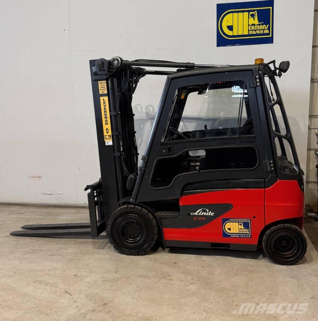 Linde truck E25 Ηλεκτρικά περονοφόρα ανυψωτικά κλαρκ
