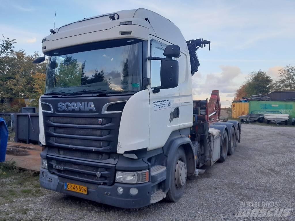 Scania R 520 Φορτηγά με Γερανό