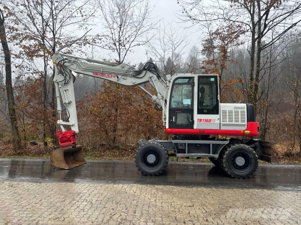 Takeuchi TB 1160 W Εκσκαφείς με τροχούς - λάστιχα