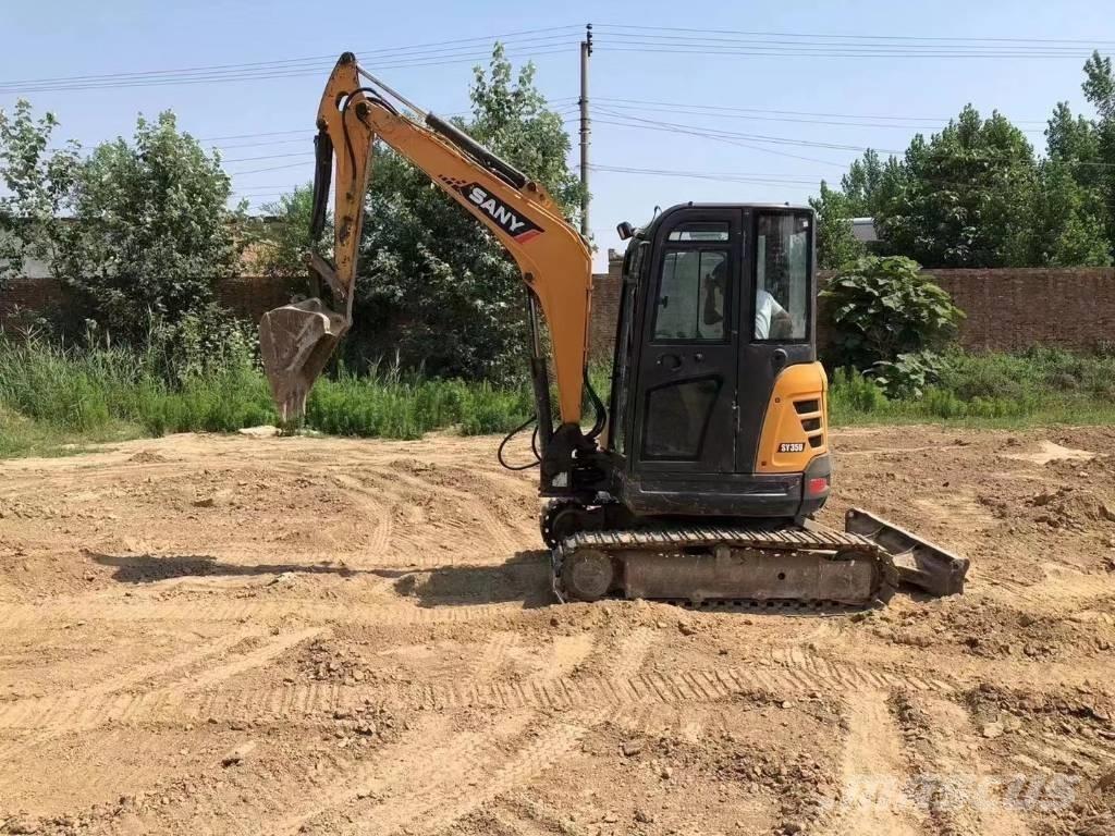 Sany 35u Εκσκαφείς με ερπύστριες