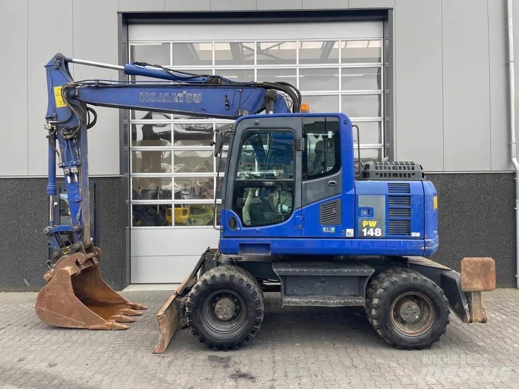 Komatsu PW148-8 Εκσκαφείς με τροχούς - λάστιχα