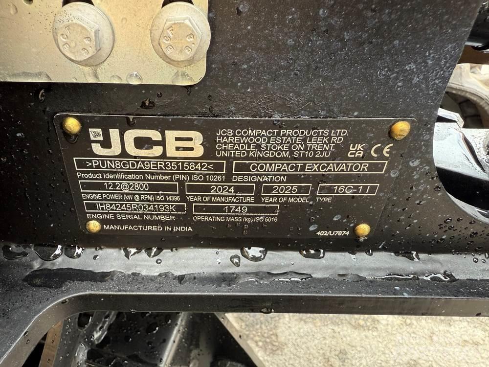 JCB 16C-1 Εκσκαφάκι (διαβολάκι) < 7t