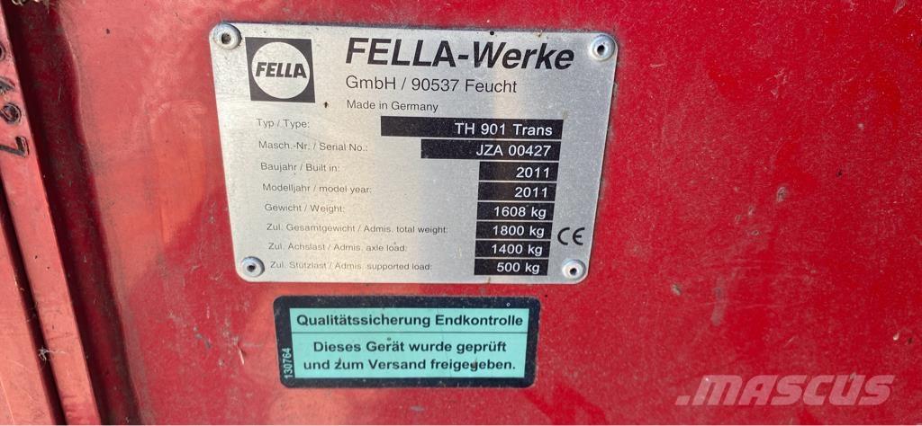 Fella TH901 trans Τσουγκράνες και χορτοξηραντικές μηχανές