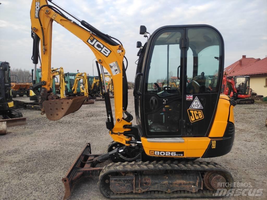 JCB 8026 CTS Εκσκαφάκι (διαβολάκι) < 7t