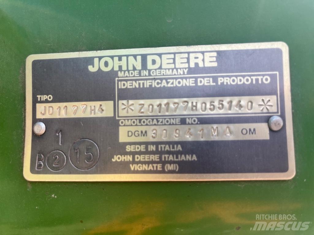 John Deere 1177 Θεριζοαλωνιστικές μηχανές