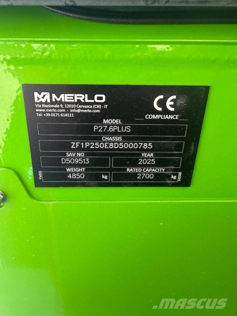 Merlo P 27.6 Plus Τηλεσκοπικοί ανυψωτές