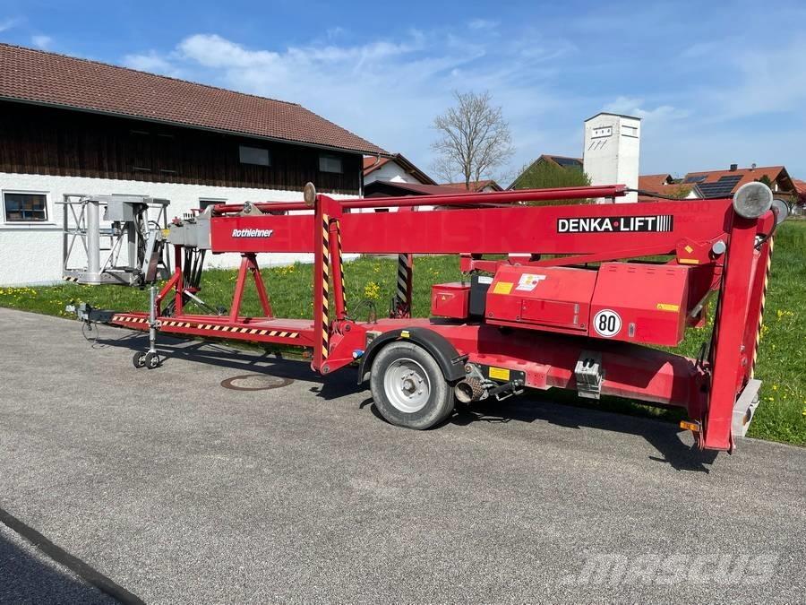Denka-Lift DL 30 Εναέριες πλατφόρμες τοποθετημένες σε ρυμούλκα